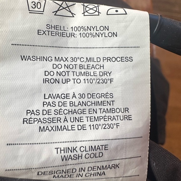 Norse Projects “Jen’s Zip Dry Nylon” Jacket Men’s Size Small Brown/Green EUC! - Picture 12 of 12